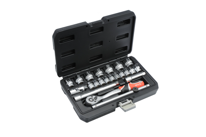 YATO YT-38561 3/8" Werkzeugset 22-teilig.