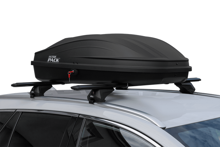 Inter Pack Stella 370 Dachbox, mattschwarz