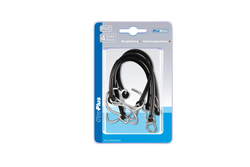 Satz mit vier Sicherheitsseilen mit Haken ProPlus 342130S, Länge 285 mm