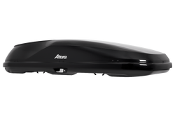 Atera Casar XL Dachbox, Schwarz Metallic