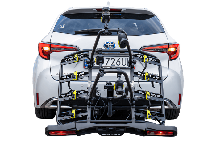 Inter Pack Quattro 13-poliger Fahrradträger für Anhängerkupplung