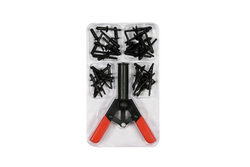 YATO YT-35970 41-teiliger Kunststoffnietensatz