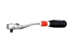 YATO YT-0730 gebogene Ratsche 1/4" Länge 155 mm