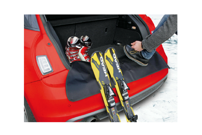 Heckstoßstangenschutzmatte mit Lampenabdeckung, 120 x 40 cm