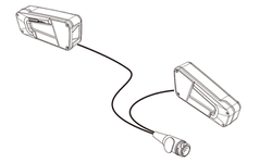 Inter Pack New Spider Fahrradplattformlichter mit Kabelbaum