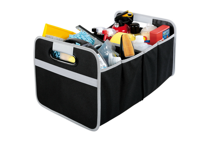 LAMPA Shop&amp;Store L Einkaufskorb, faltbarer Aufbewahrungsbehälter, 50 x 33 cm