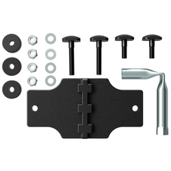 T-Profil-Adapter Nr. 364 (Gleitschienen für Aluminiumstangen) für Peruzzo-Fahrradträger 