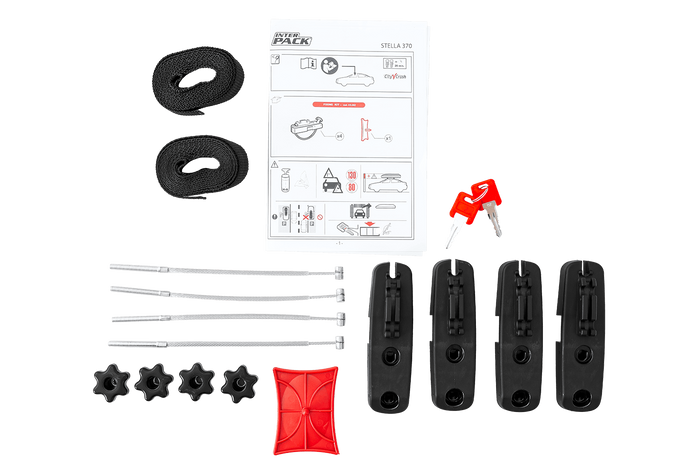 Inter Pack Stella 370 Dachbox, mattschwarz