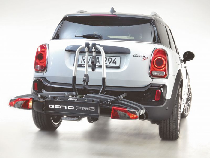 Atera Genio Pro - Anhängerkupplungsplattform für 2 Fahrräder 022785 (schwarz)