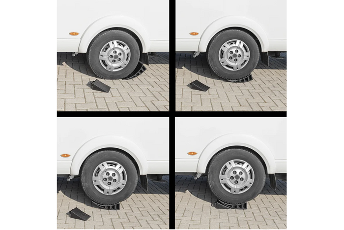 ProPlus 361563 Nivellierkeil zum Auffahren für Anhänger und Wohnmobile 2,5 t