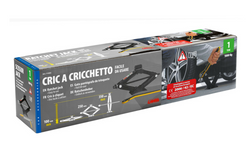 Trapezförmiger Wagenheber mit Ratsche, LAMPA-Wagenheber 1T