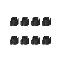 Set mit acht ProPlus-Kabelhalterungsclips 366486, 22–32 mm Durchmesser