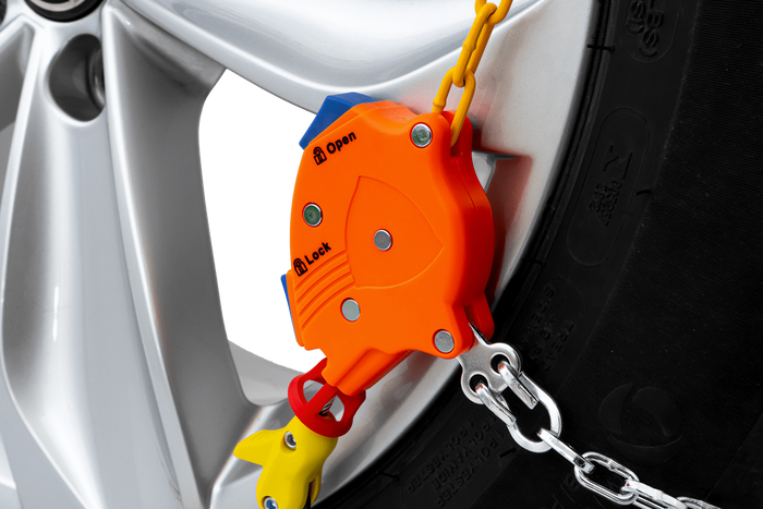 Inter Pack KNS 90 - 9mm Schneeketten mit Selbstspannvorrichtung