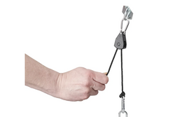 Set aus zwei ProPlus 320054 Drahtseilwinden, Drahtseilzüge mit Ratsche, 2,5 m, 68 kg