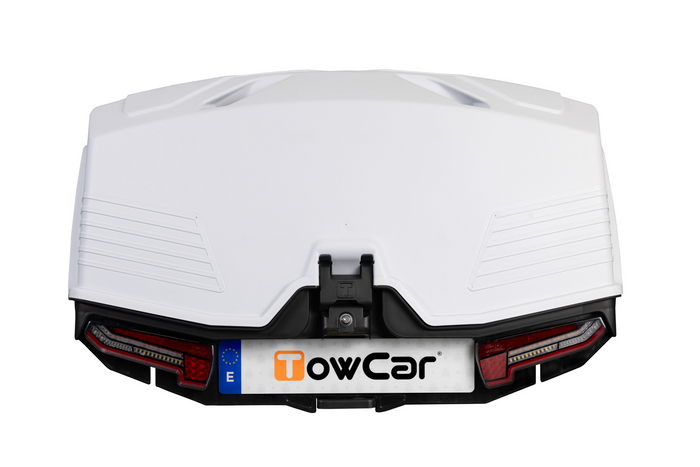 Towbox Alpha Classic Grau - Heckträgerbox