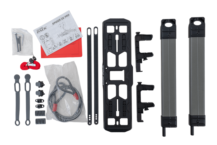 Inter Pack Spider 2E PRO - Anhängerkupplungs-Fahrradträger für 2 Elektrofahrräder