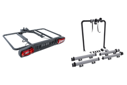 Inter Pack Re-Cargo Anhängerkupplungsplattform + Adapter für den Transport von 2 Fahrrädern