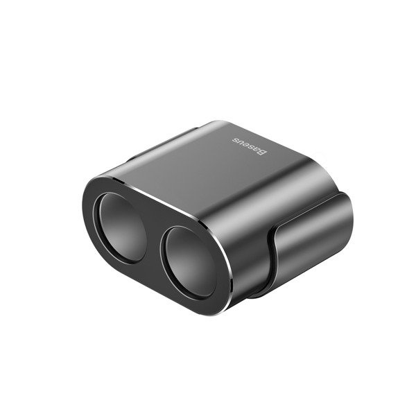 BASEUS Hochleistungs-Autoladegerät 2x USB + 2x Zigarettenanzünderbuchse 80W