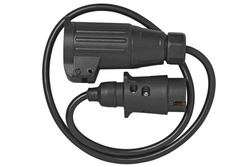 ProPlus Adapterkabel für Anhängerkupplungssteckdose 7/13-polig, 80 cm