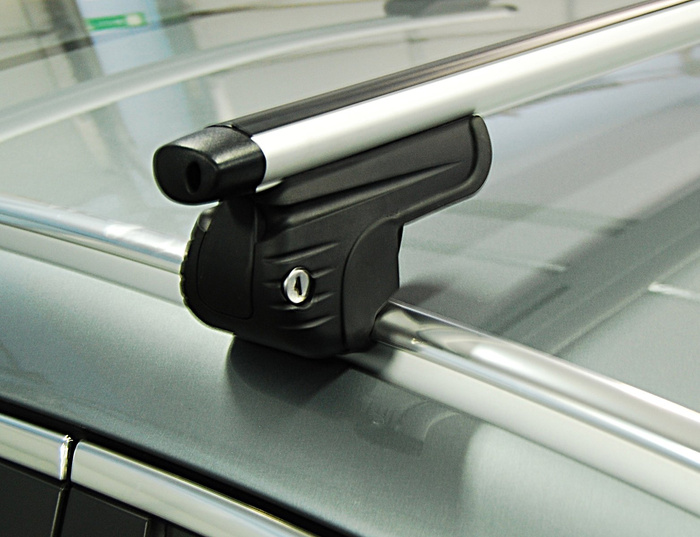 Mont Blanc AMC 5412-A49 Aluminium-Dachträger für integrierte Schienen