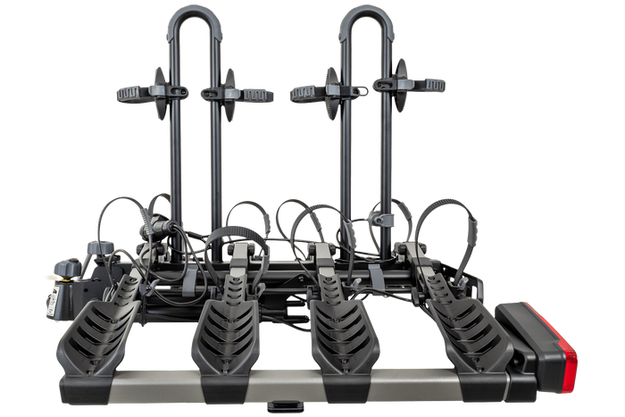 Inter Pack New Spider 4 - Anhängerkupplungs-Fahrradträger für 4 Fahrräder