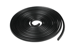 LAMPA Türkantenschutzleiste, 5 m, Schwarz