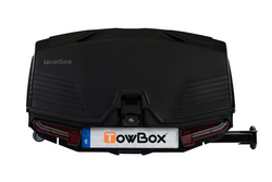 Towbox Camper Alpha schwarze LED (lang) - Heckträgerbox