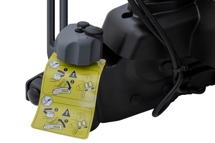 Inter Pack Spider 3 Lite - Anhängerkupplungs-Fahrradträger für 3 Fahrräder 