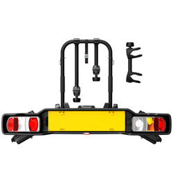 Peruzzo Parma 4 - Anhängerkupplungs-Fahrradträger für 4 Fahrräder (schwarz)