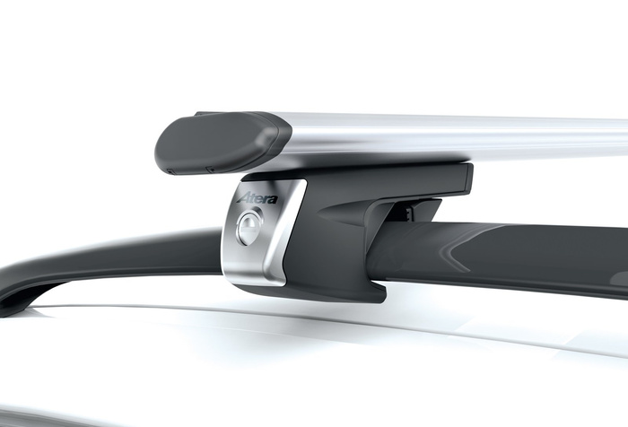 Atera Signo RT 048222 Dachträger für Reling (122 cm) Aluminium