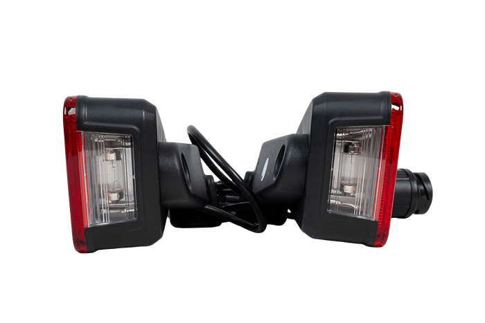Inter Pack New Spider Fahrradplattformlichter mit Kabelbaum