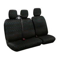 LAMPA Dido-2 Autositzbezüge, schwarz, für Busse und Transporter