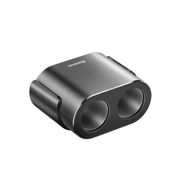 BASEUS Hochleistungs-Autoladegerät 2x USB + 2x Zigarettenanzünderbuchse 80W