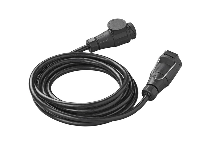 ProPlus 343528 Anhängerverlängerungskabel, 13-poliger Stecker/Buchse, 5 m