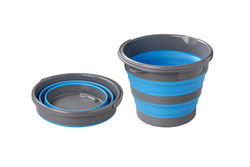 ProPlus 370307V01 faltbarer Reiseeimer aus Silikon, 15 l