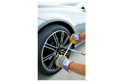 LAMPA Shammy Werkstatthandschuhe, Lederhandschuhe, Größe 9