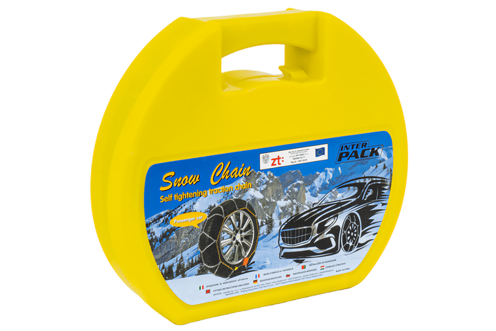 Inter Pack KNS 120 Schneeketten - 9 mm mit Selbstspannvorrichtung