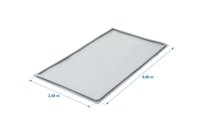 ProPlus 751960V05 Zeltmatte, wasserdichter Boden für Vorzelt 2,5 x 5,5 m