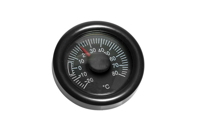 Internes analoges Thermometer LAMPA 72710, selbstklebend, Durchmesser 48 mm