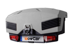 Towbox EVO classic grey - Gepäckbox für die Anhängerkupplung