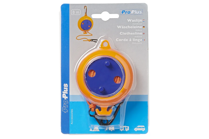 ProPlus 362102 einziehbare Wäscheleine, 8 m