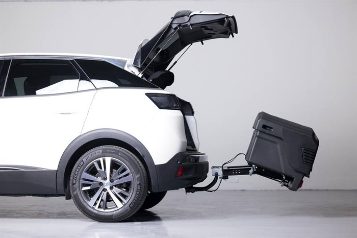 Towbox EVO urban black - Heckträgerbox