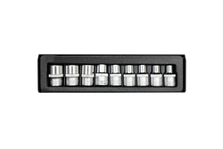 YATO YT-0521 Torx-Steckschlüsselsatz E10–E24, 9-teilig