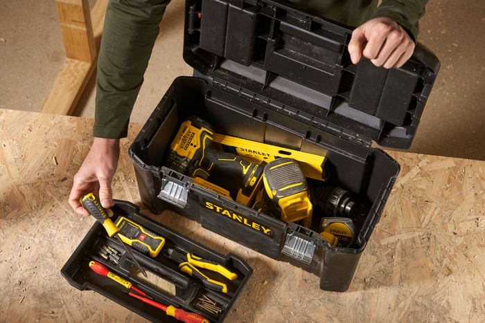 STANLEY ESSENTIAL STST1-75521 Werkzeugkasten 480x250x250mm 16,8l