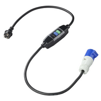 Schuko/CEE-Adapterkabel ProPlus 373589V01DE Fehlerstromschutzschalter 150 cm
