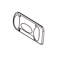 Lampenschirm für Inter Pack Quattro/Trio/Duo Fahrradplattform (rechts)