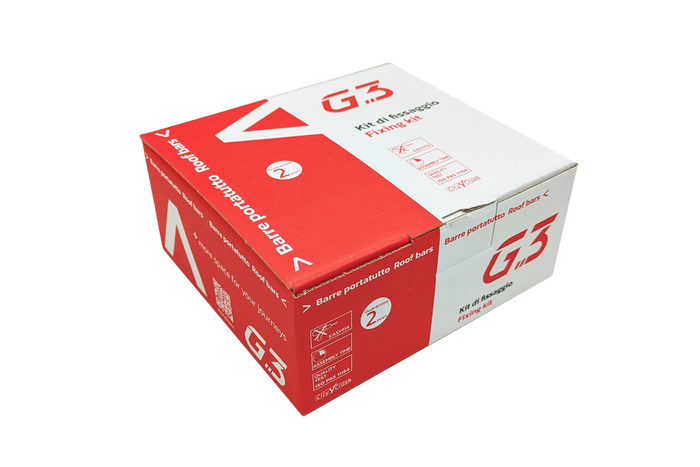 Kit mocujący 68.099 do bagażnika dachowego G3 Pacific