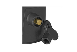 ProPlus 344162 Kugelkopfabdeckung für Anhängerkupplung, schwarz, mit Schloss