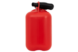 5-Liter-HERMON-Kunststoffkanister mit Trichter, rot