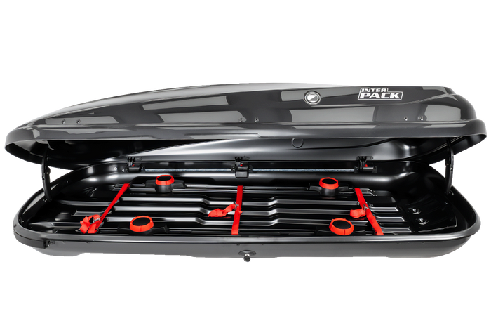 Inter Pack Zenith 6.6 Dachbox, schwarz metallic